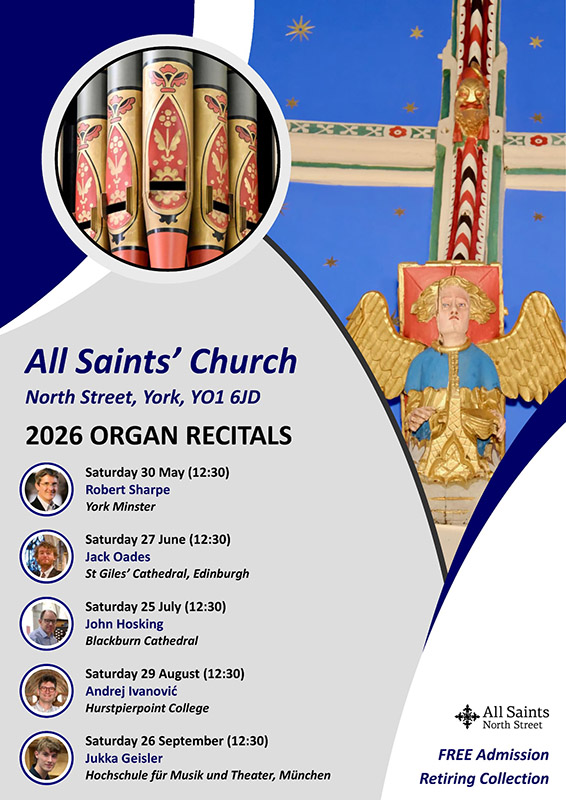 ASNS organ recitals 2026