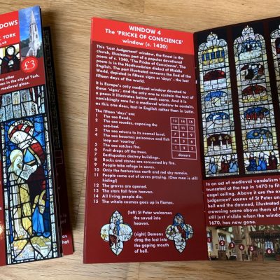 Booklet of Medieval Stained Glass Windows at All Saints