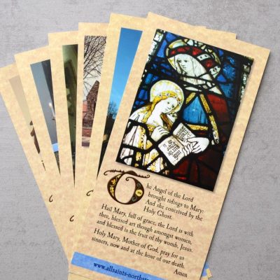 Prayer bookmarks