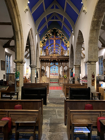 All saints church building history