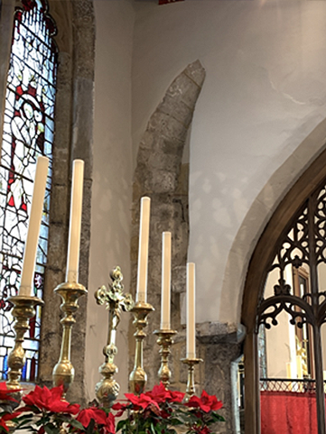 All saints church high altar
