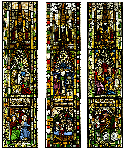 Lady Chapel East Glass