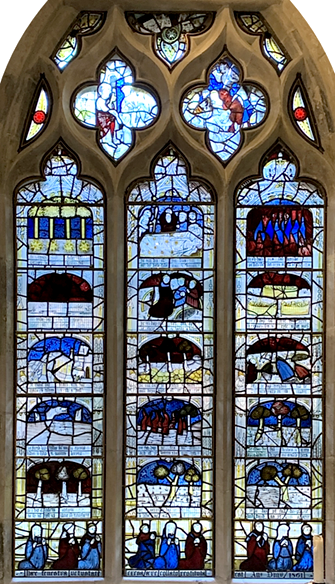 The Pricke of Conscience window 