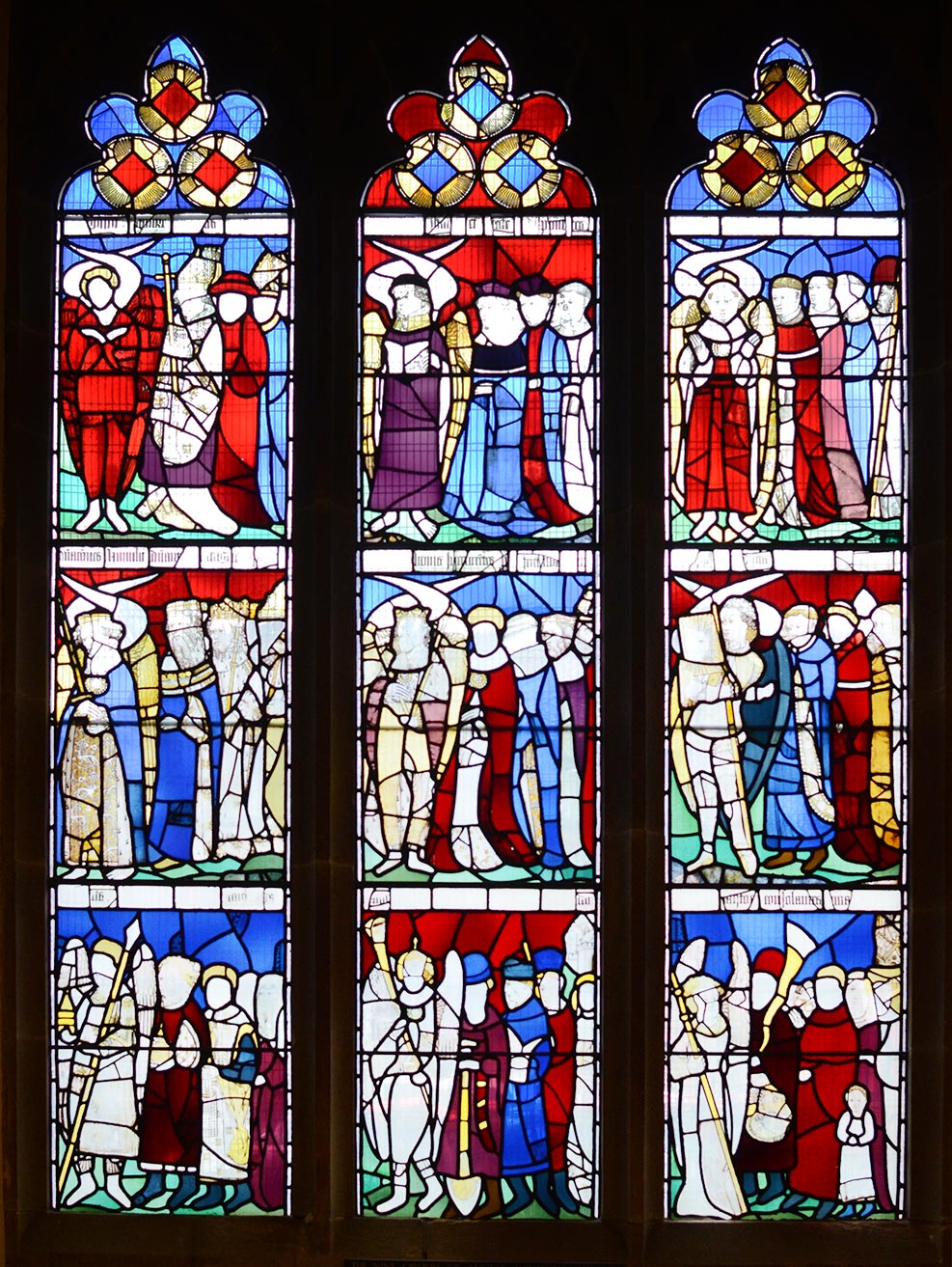 Nine Orders of Angels Window